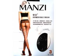 MANZI 3 Den эластичные колготки широкий пояс