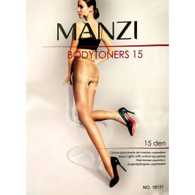 MANZI 15 Den колготки с моделирующими  шортиками