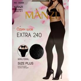 MANZI 240 Den EXTRA колготки для полных женщин