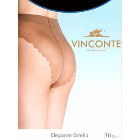 VINCONTE 30 Den колготки с трусиками Еlegante Estella